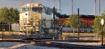 Zoomed in Shot of BNSF 3283, BNSF 3667 and BNSF 3668 as The Setting Sun Highlights There Paint Schemes